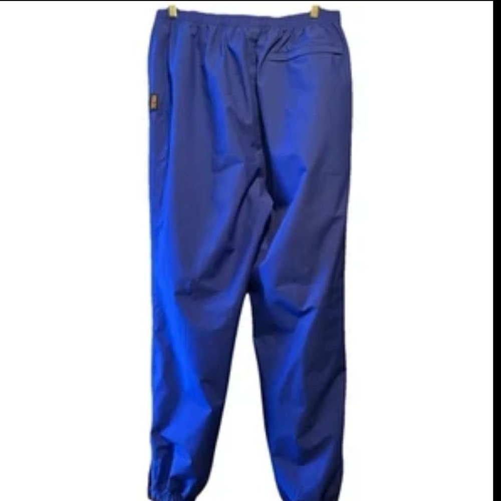Vintage Saucony Gore Tex Small Water Resistant Pants Elastic Waist Zip Pockets L - Picture 2 of 13